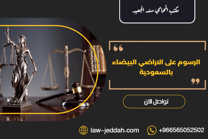 الرسوم على الاراضي البيضاء