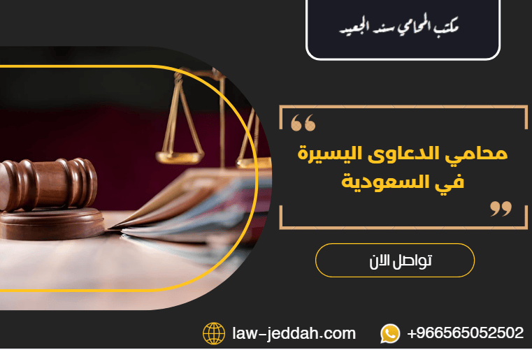 محامي الدعاوى اليسيرة