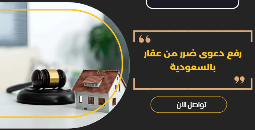 دعوى ضرر من عقار